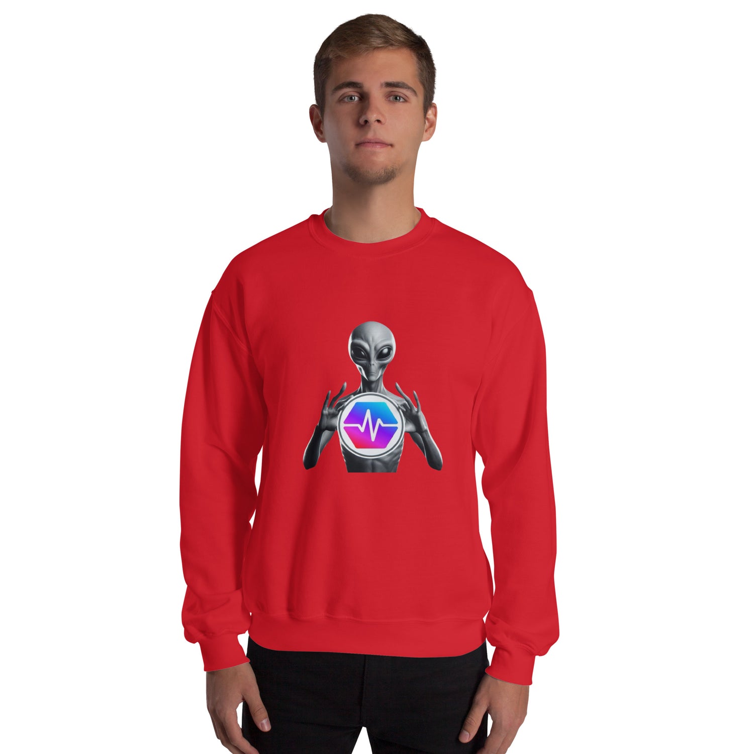 Pulsechain Cosmic Unisex Sweatshirt