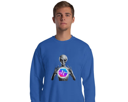 Pulsechain Cosmic Unisex Sweatshirt