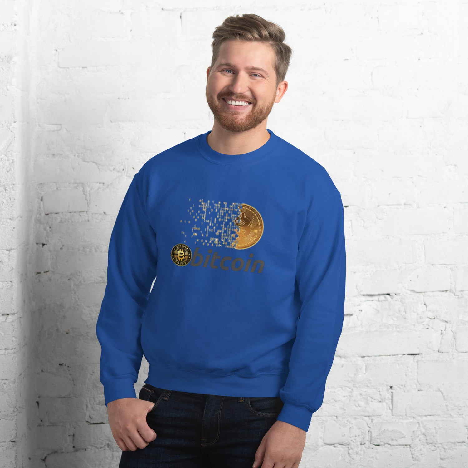 Bitcoin Code Unisex Sweatshirt