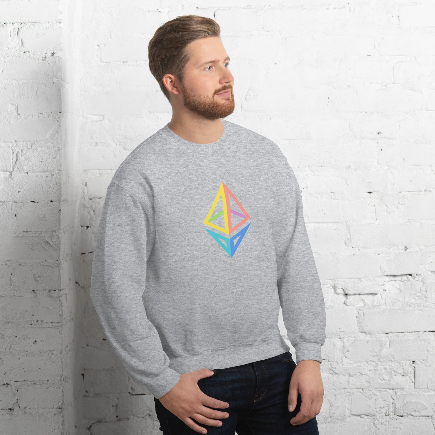 Ethereum Diamond Unisex Sweatshirt