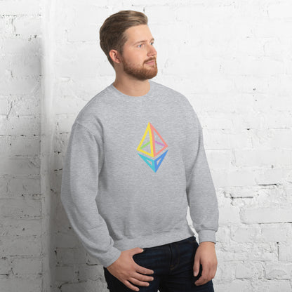 Ethereum Diamond Unisex Sweatshirt