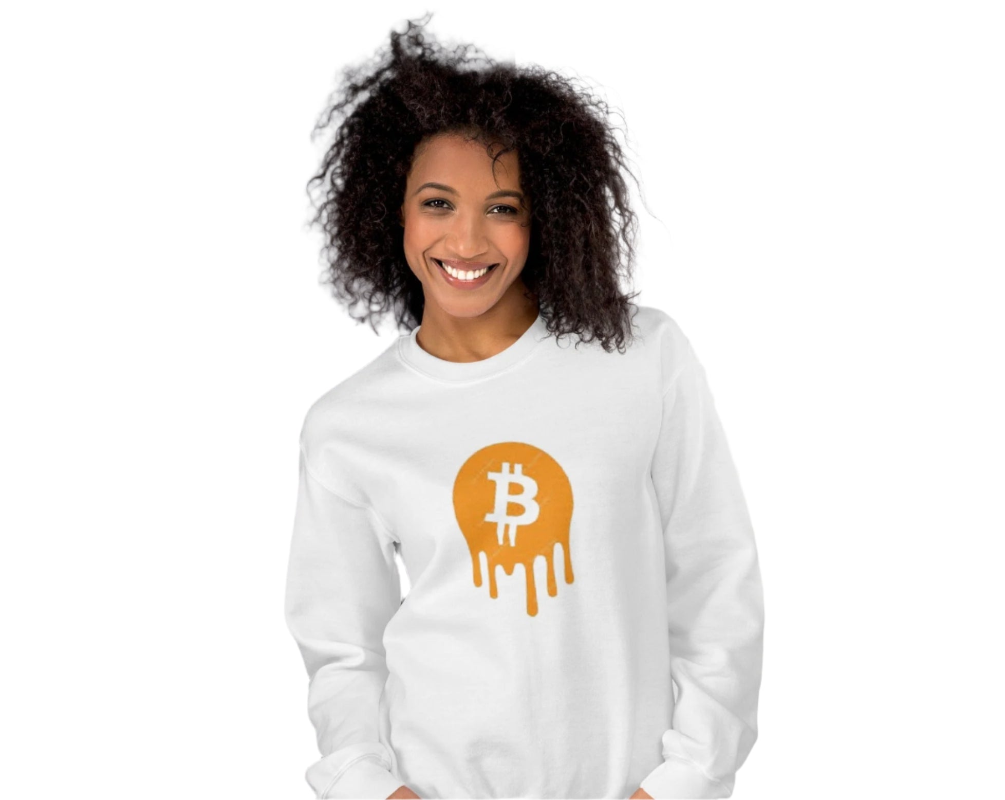 Bitcoin Drip Unisex Sweatshirt