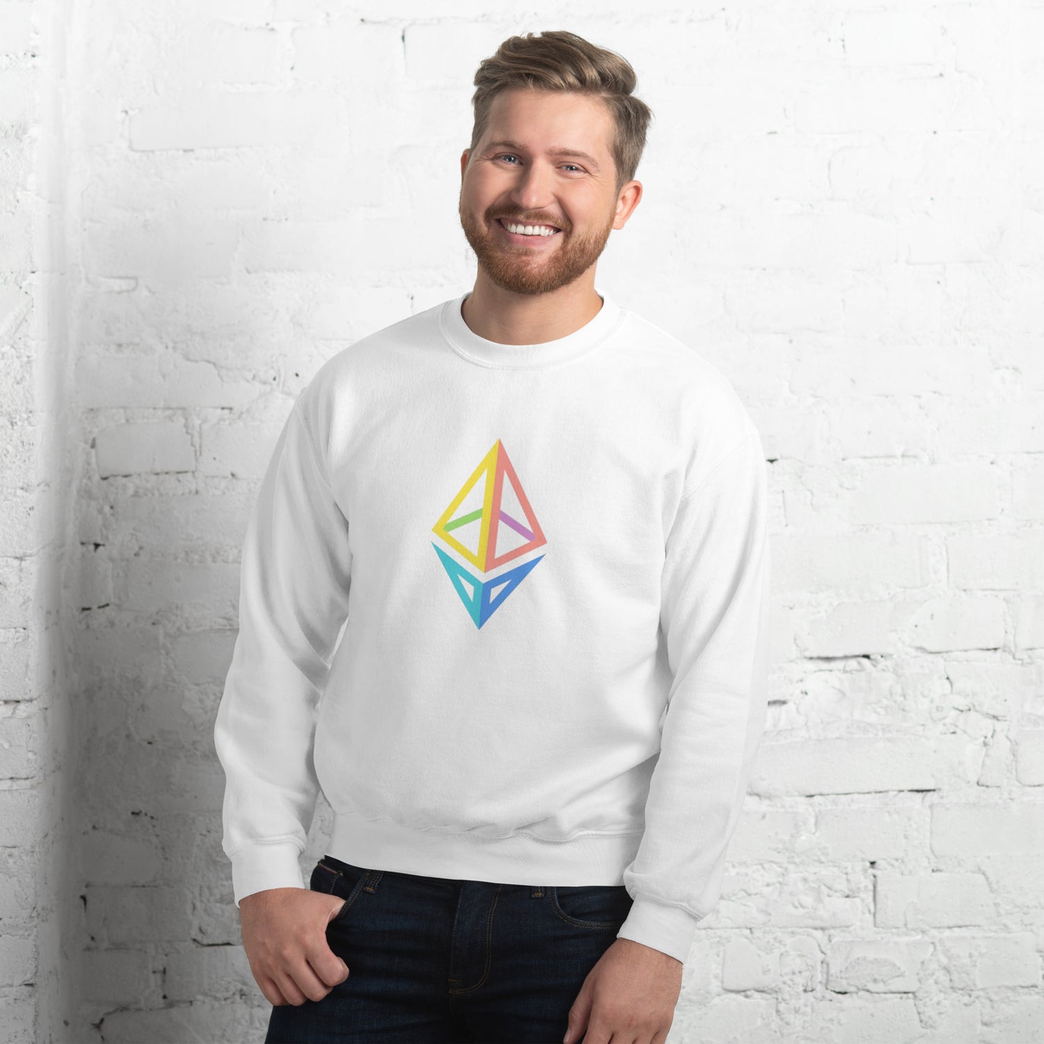 Ethereum Diamond Unisex Sweatshirt