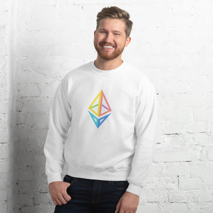 Ethereum Diamond Unisex Sweatshirt
