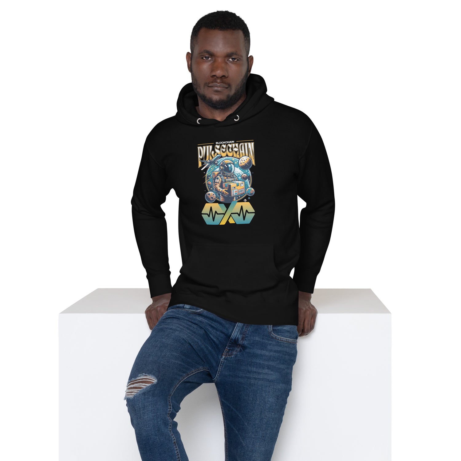 Pulsechain MoonBoy Unisex Hoodie