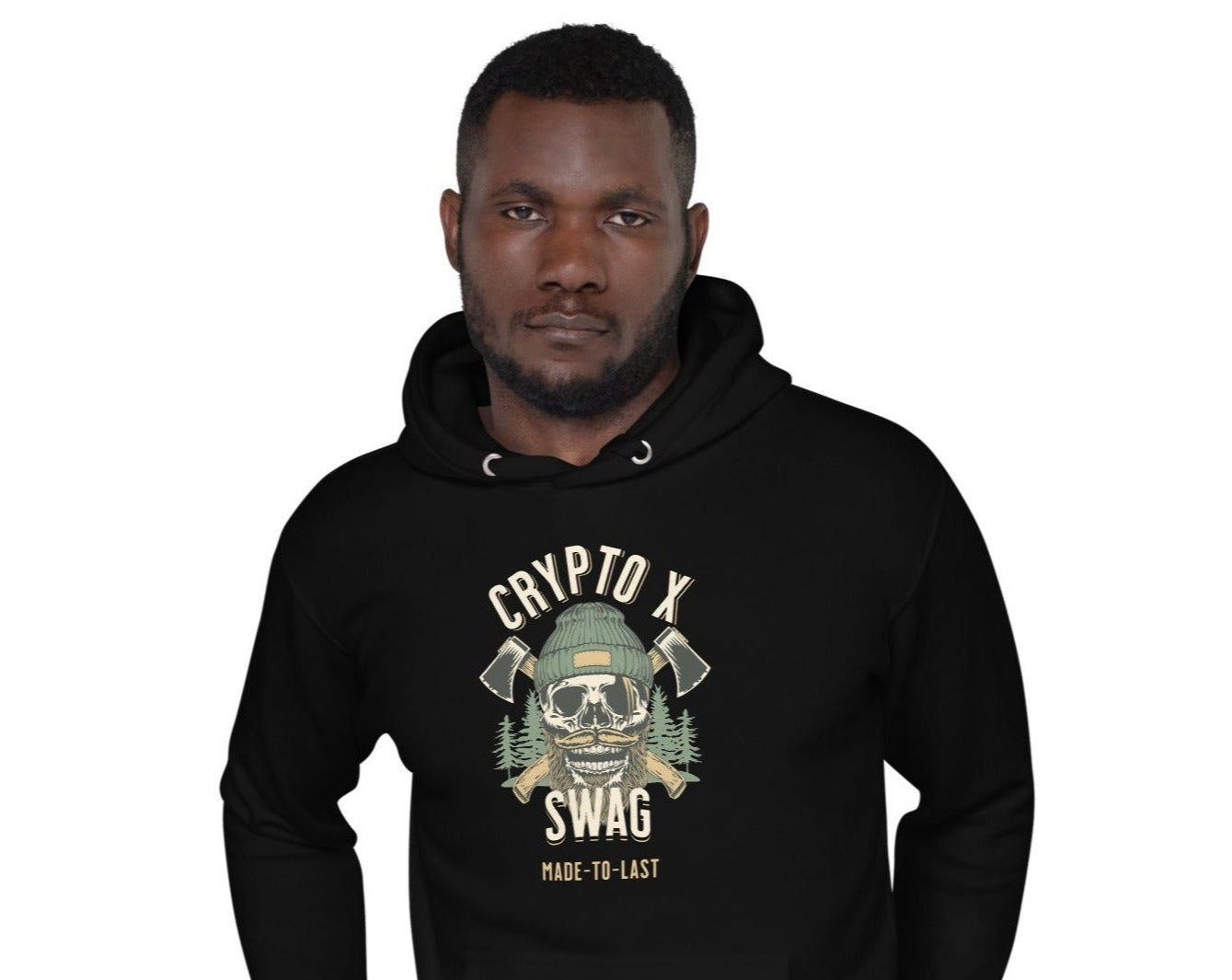 Crypto X Swag Skull Unisex Hoodie