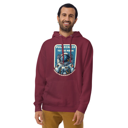 Pulsechain Moony Unisex Hoodie