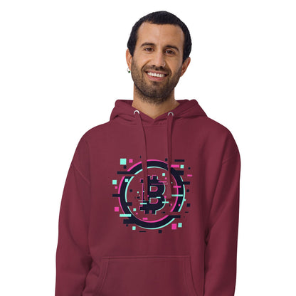 Bitcoin Blur Unisex Hoodie
