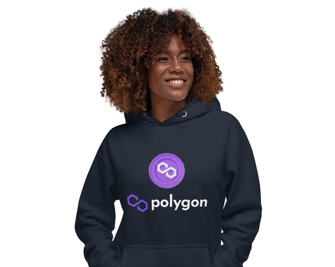 Polygon Coin Unisex Hoodie