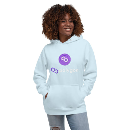 Polygon Coin Unisex Hoodie