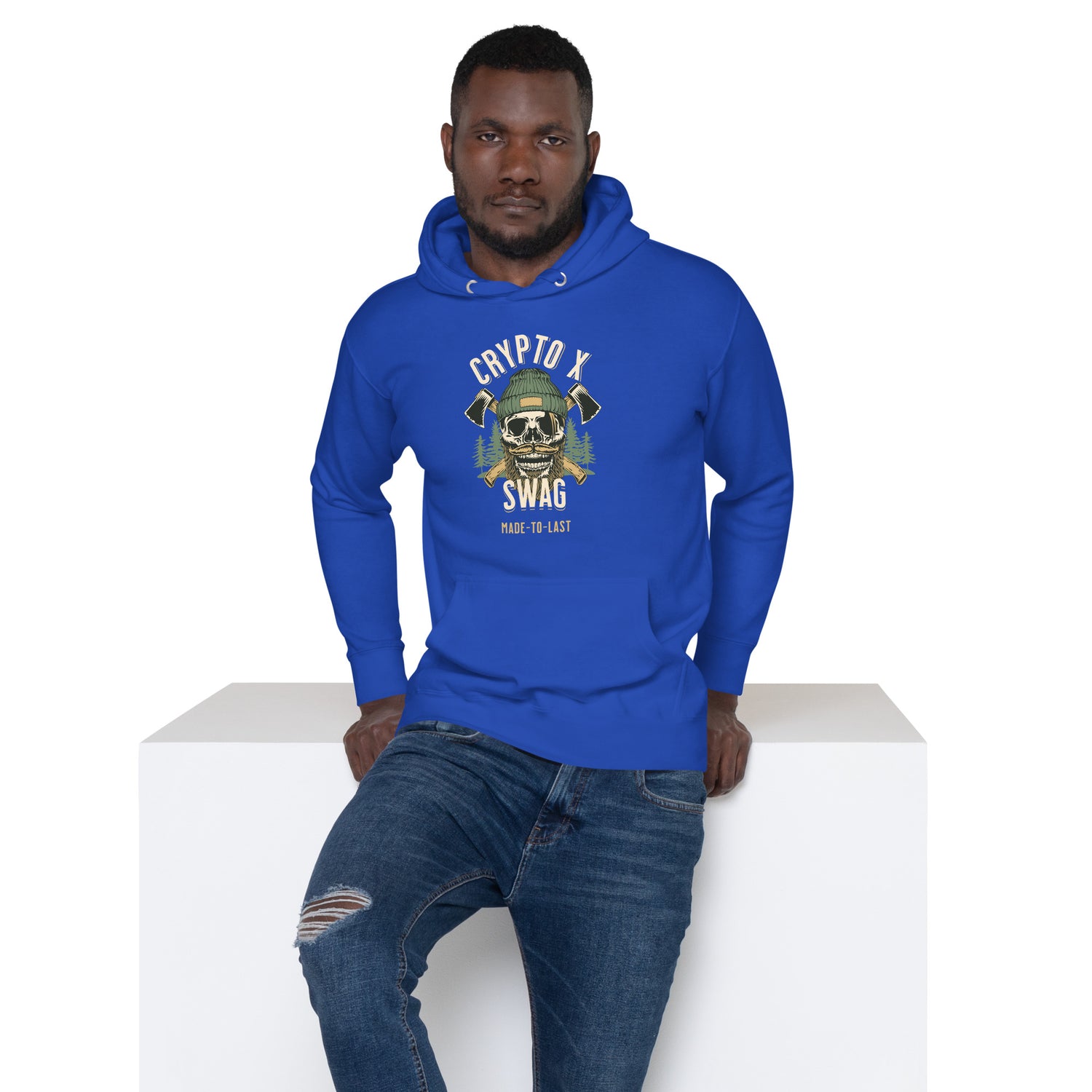 Crypto X Swag Skull Unisex Hoodie