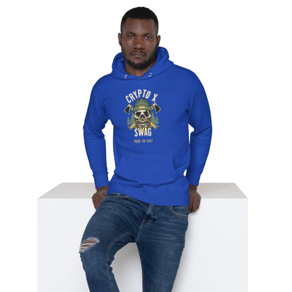 Crypto X Swag Skull Unisex Hoodie