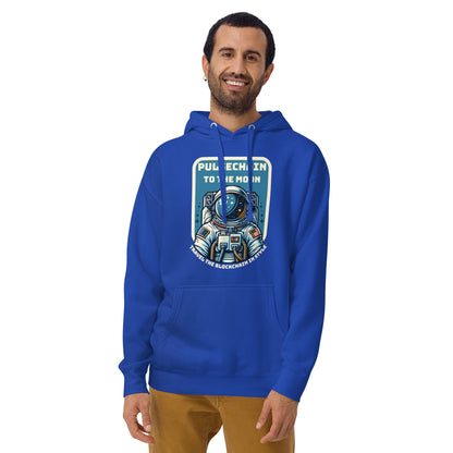 Pulsechain Moony Unisex Hoodie