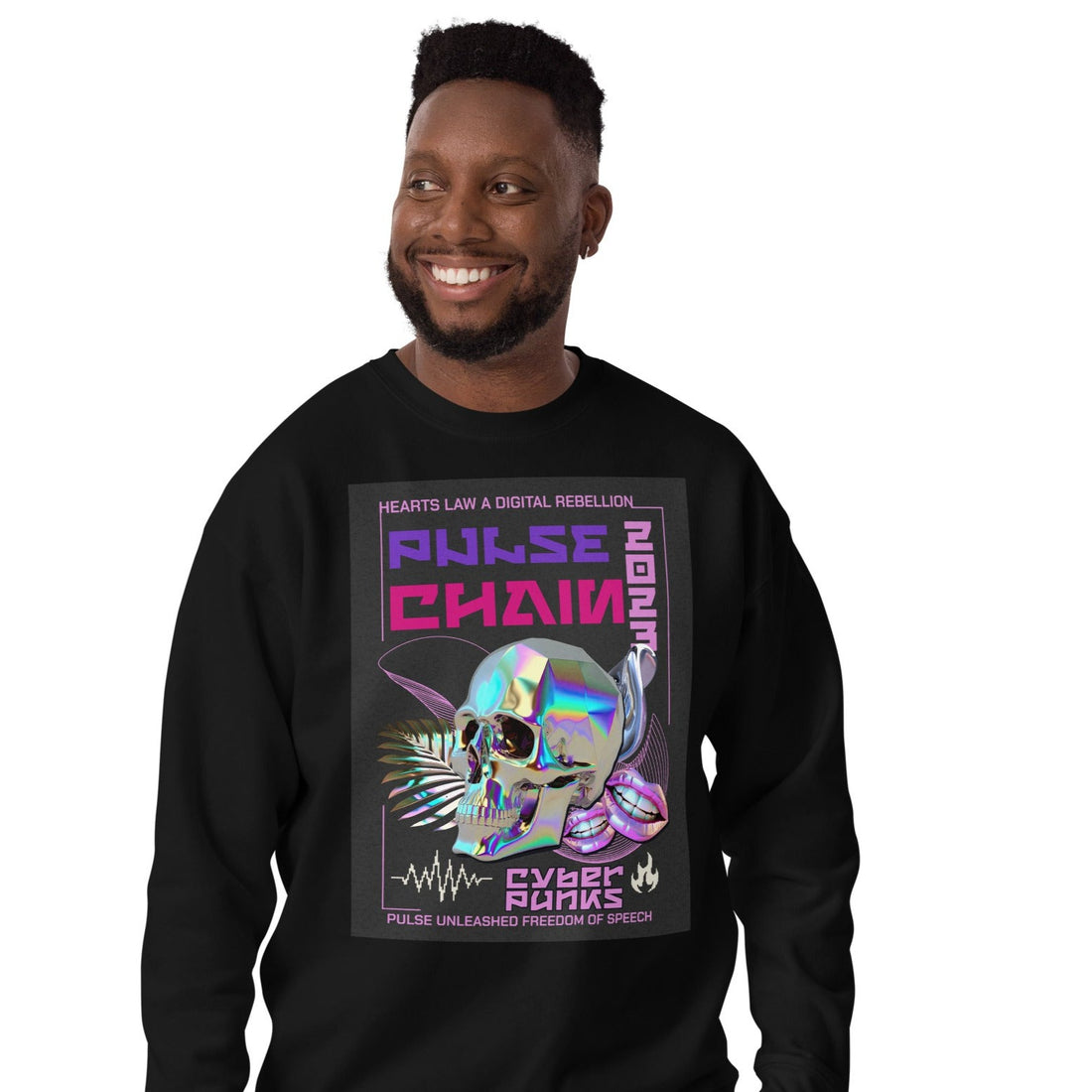 Pulsechain SkullCandy Unisex Sweatshirt