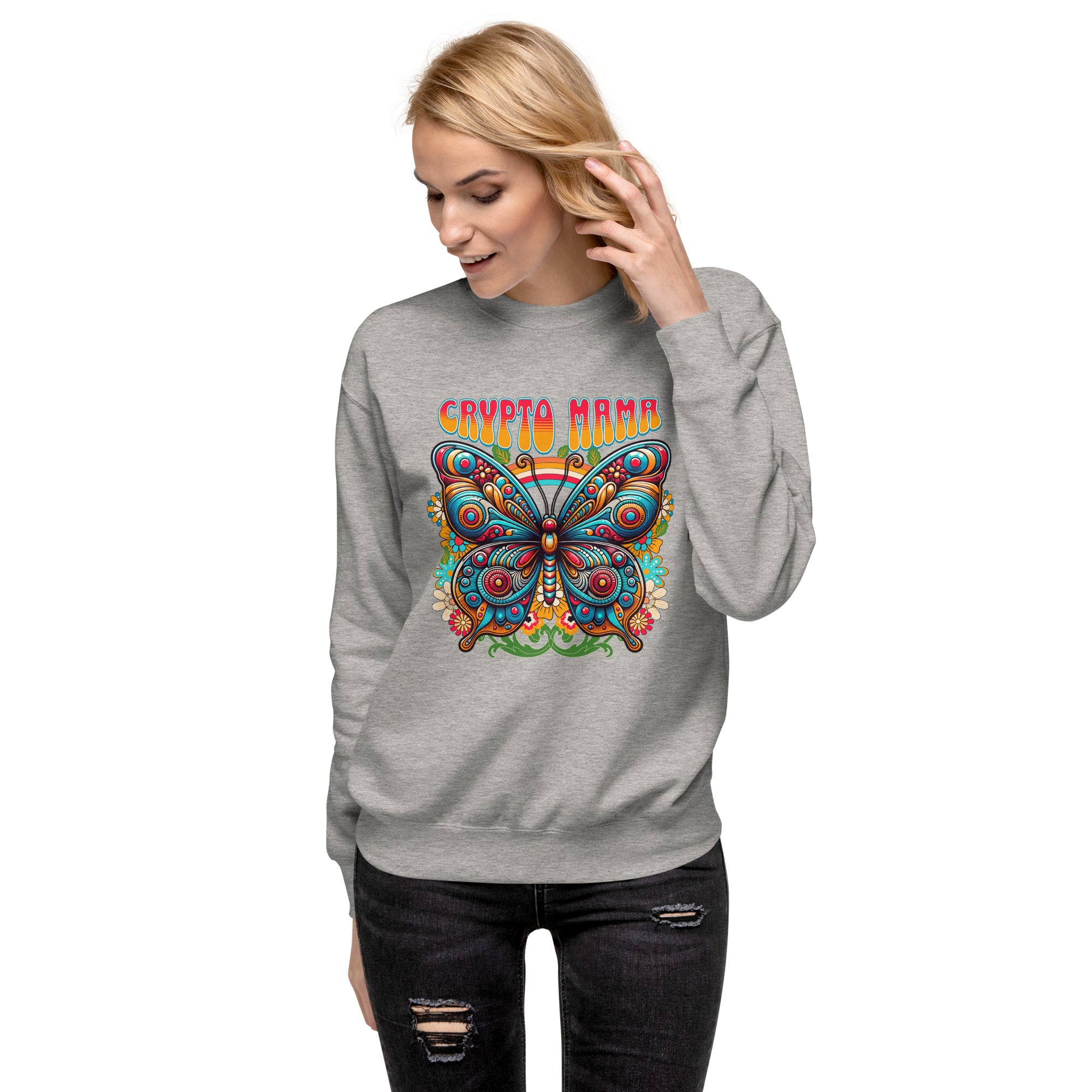 Crypto Mama Unisex Sweatshirt