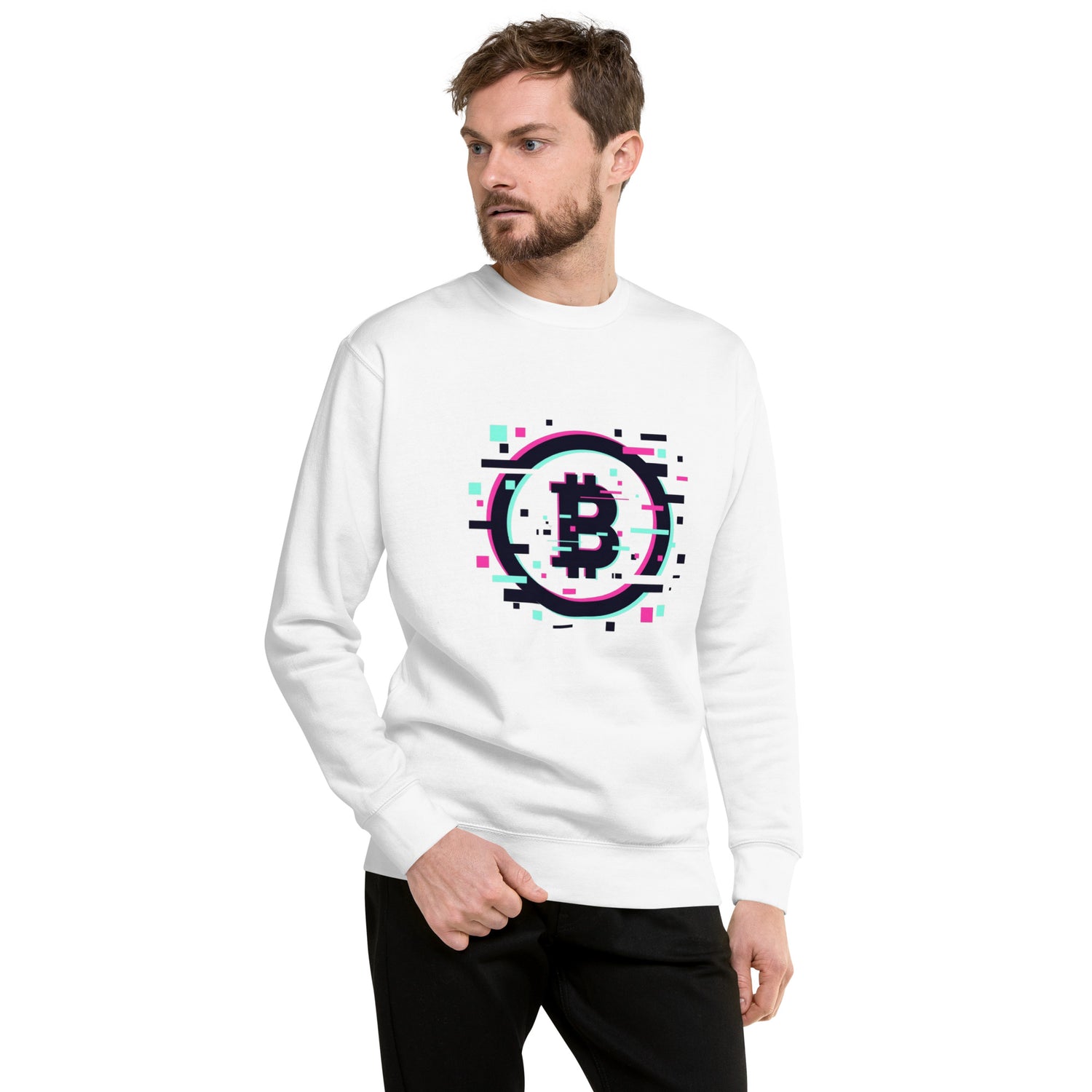 Bitcoin Blur Unisex Sweatshirt